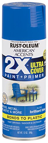 Product Cover Rust-Oleum 327892 American Accents Spray Paint, 12 oz, Gloss Brilliant Blue