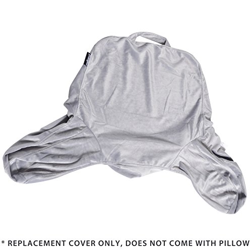 Product Cover Milliard Reading Pillow Replacement Cover 18x15 inches - Fits The 18 Inch & Linenspa Standard Size Reading Pillows (Pillow NOT Included)