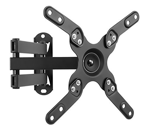 Product Cover Mount-It! TV Wall Mount Monitor Bracket with Full Motion Articulating Tilt Arm, 15'' Extension Arm Fits 17 19 20 22 23 24 26 27 28 29 30 32 35 37 39 42 47 LCD LED Displays up to VESA 200x200