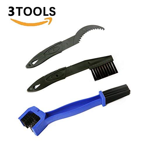 Product Cover BOBILIFE Bicycle & Motorcycle Chain Cleaner Tool - Bicycle & Motorcycle Maintenance Kit -Gear Chain Cleaner (3 Tools)