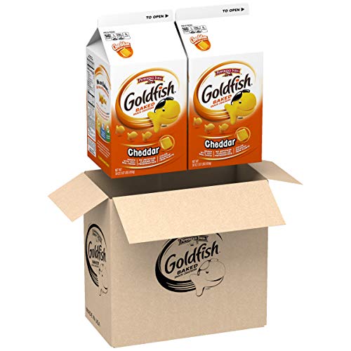 Product Cover Pepperidge Farm Goldfish Cheddar Crackers, 60 oz. Box, 2-count 30 oz. Cartons
