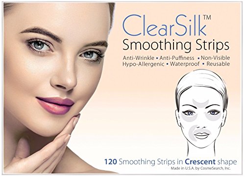 Product Cover ClearSilk Smoothing Strips (Crescent 120 Ct) Facial Wrinkle Removal Repair and Prevention