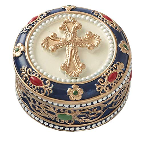 Product Cover Fashioncraft Golden Cross Rosary Box - 2.75