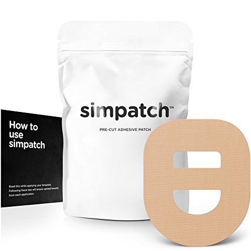 Product Cover SIMPATCH Adhesive Patch for Omnipod with Strap - Pack of 25 (Tan)