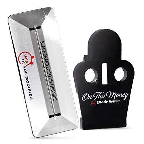 Product Cover The Rich Barber 10 Second Blade Setter & 1 Minute Blade Modifier Set | Zero Gap Tool & Trimmer Sharpener for Sharper Lines, Cleaner Fades & Precision Detail (Andis Outliners)