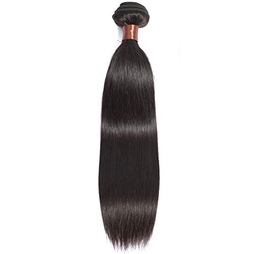 Product Cover ANGIE QUEEN Brazilian Virgin Hair Human Hair Bundles Weaves 100% Unprocessed Human Hair Extention Nature Color