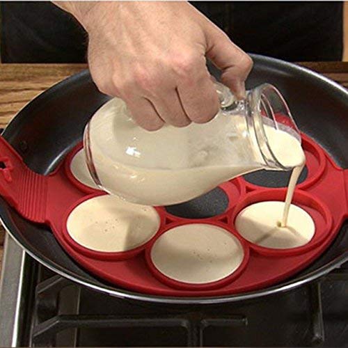 Product Cover Pancake Maker Nonstick Cooking Tool Egg Ring Maker Cheese Egg Cooker Pan Round Flip Mold Kitchen Baking Accessories