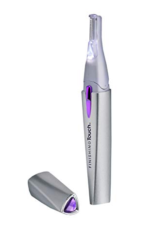 Product Cover Finishing Touch Lumina Painless Hair Remover, Silver, New Edition