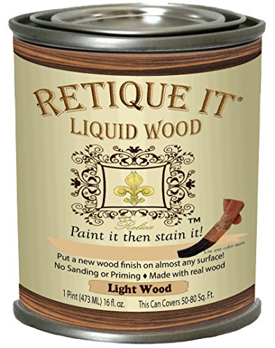 Product Cover Retique It Liquid Wood 16 oz (Pint) LW-Lightwood