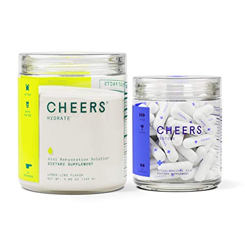 Product Cover Cheers (Formerly Thrive+) After Alcohol Aid & ORS Combo | for Fast Alcohol Detox & Rehydration Recovery After Drinking Alcohol. Replenish with Our Electrolyte Formula (Single)