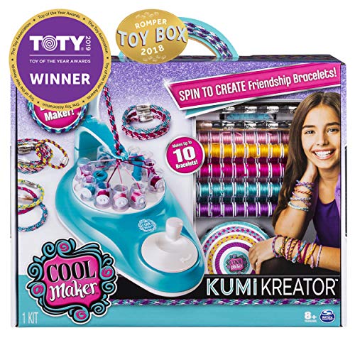 Product Cover Cool Maker, KumiKreator Friendship Bracelet Maker, Makes Up to 10 Bracelets, for Ages 8 and Up