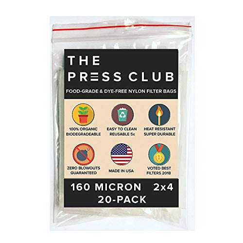 Product Cover 160 Micron | Premium Nylon Tea Filter Press Screen Bags | 2