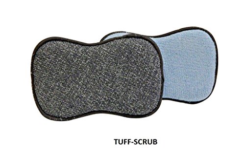 Product Cover A&H Original Tuff-Scrub Microfiber Cleaning Scrub Sponges (4 Pads)