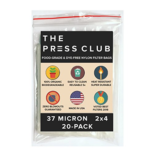 Product Cover 37 Micron | Premium Nylon Tea Filter Press Screen Bags | 2
