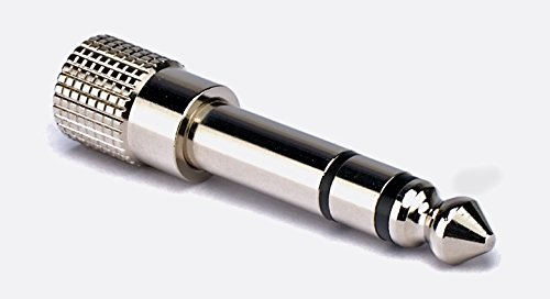 Product Cover Gtd Essentials 3.5mm Female to 6.35mm Male Plug Stereo Audio Jack Converter(Silver)