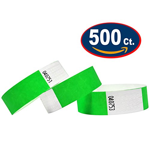 Product Cover Tyvek Wristbands - 500 Pack - 3/4