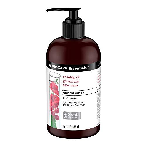 Product Cover ApotheCARE Essentials The Booster Conditioner Rosehip Oil, Geranium, Aloe Vera 12 oz