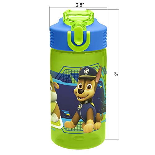 Product Cover Zak Designs PWPL-T120 Paw Patrol Water Bottles, 16 oz, Rocky, Rubble & Chase