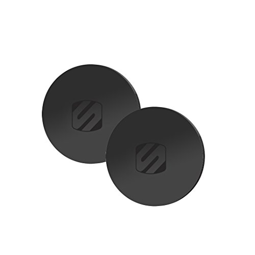 Product Cover SCOSCHE MPRNDRK-SP MagicPlate Metal Plates Compatible with Original PopSockets Grip for use with Any MagicMount or MagicMount Pro Mount,Black