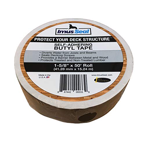 Product Cover Imus Seal Butyl Joist Tape for Flashing Deck Joists and Beams (1-5/8