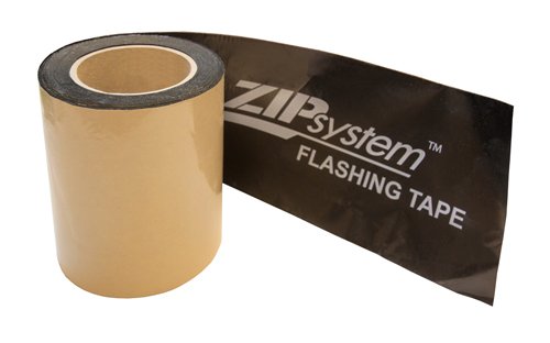 Product Cover Huber ZIP System Flashing Tape | 6 inches x 75 feet | Self-Adhesive Flashing for Doors-Windows Rough Openings
