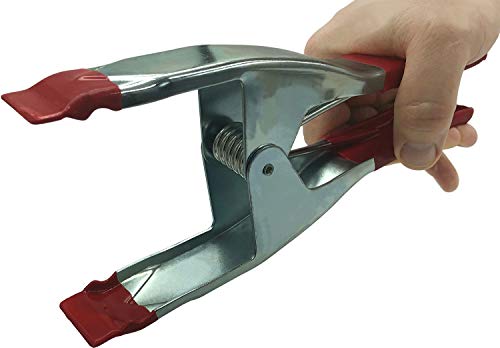 Product Cover Set of 4-9-Inch Metal Spring Clamp with Red Tip