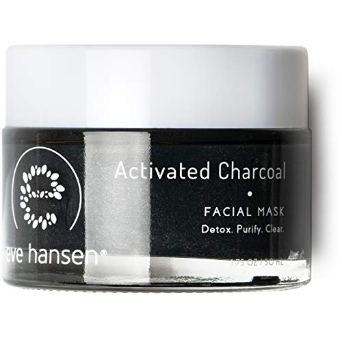 Product Cover Dead Sea Mud Activated Charcoal Face Mask by Eve Hansen - Detox, Purify and Reduce the Appearance of Pores - 1.7 oz