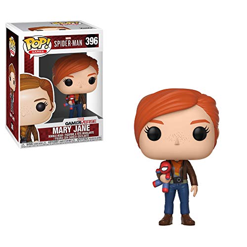Product Cover Funko Pop Marvel Games: Spider-Man Video Game - Mary Jane Collectible Figure, Multicolor