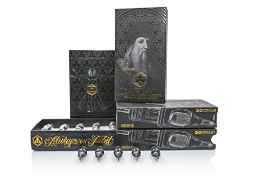 Product Cover Bishop DA VINCI Premium Tattoo Cartridge Needles Box of 20 Pc (1215M1)