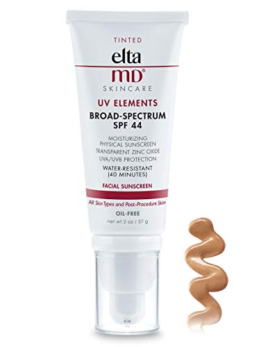 Product Cover Eltamd Uv Elements Moisturizing Physical Tinted Facial Sunscreen Spf 44 - For All Skin Types And Post Procedure, 219161