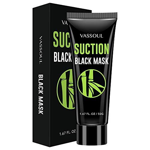 Product Cover Vassoul Blackhead Remover Mask, Charcoal Mask - Deep Cleansing Blackhead Peel Off Mask, Black Mask for Men & Women