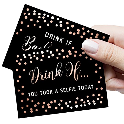 Product Cover Drink If! Bachelorette Party Game, 26 Unique Cards, Bachelorette Party Ideas, Girls Night Out Activity, Bridal Party Game