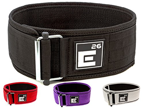 Product Cover Element 26 Self-Locking Weight Lifting Belt | Premium Weightlifting Belt for Serious Crossfit, Weight Lifting, and Olympic Lifting Athletes| Lifting Belt for Men and Women | Workout Belt for Lifting