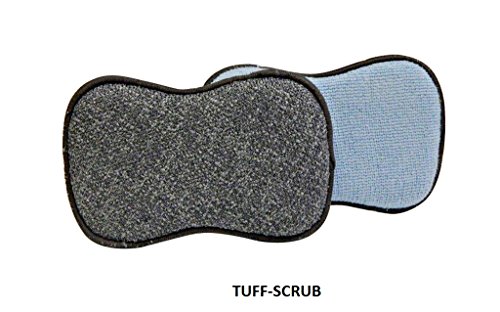 Product Cover A&H Original Tuff-Scrub Microfiber Cleaning Scrub Sponges (2 Pads)