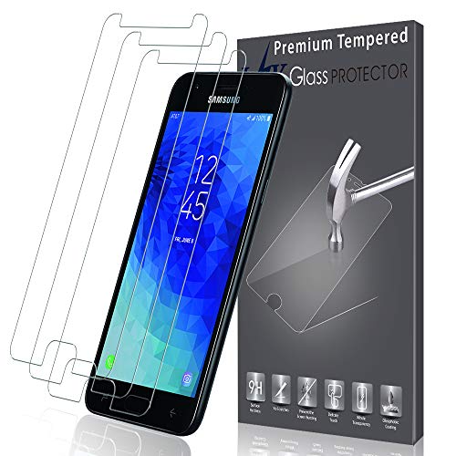 Product Cover [3 Pack] LK Screen Protector for Samsung Galaxy J7 2018 / J7 Crown / J7 Star, [Tempered Glass] 9H Hardness, Anti Scratch