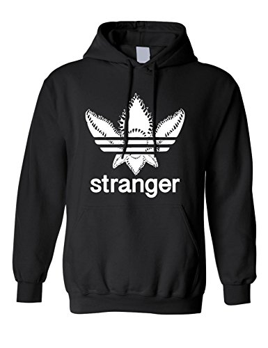 Product Cover ALLNTRENDS Adult Hoodie Stanger Monster Trending Tops Cool Fans Gift Popular (M, Black)
