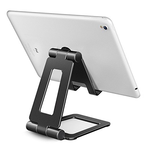 Product Cover Adjustable iPad Stand, Tablet Stand Holders, Cell Phone Stands, iPhone Stand, Nintendo Switch Stand, iPad Pro Stand, iPad Mini Stands and Holders for Desk (4-10 inch)