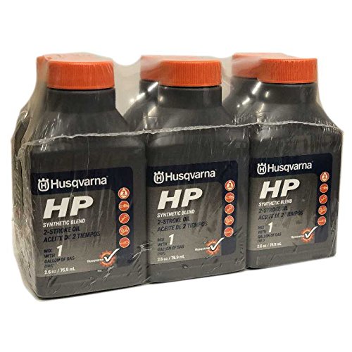 Product Cover Husqvarna 2.6 oz HP Synthetic Blend 2-Cycle Engine Oil 6-Pack 593152601