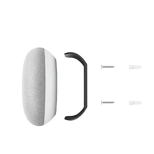 Product Cover Fstop Labs 2 Pack Wall Ceiling Cabinet Mount Holder Stand Clip for Google Nest Home Mini Gen 1, Gen 2, Round Speaker Accessories