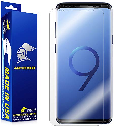 Product Cover ArmorSuit [2 Pack] MilitaryShield [Case Friendly] Screen Protector for Samsung Galaxy S9 Plus - Anti-Bubble HD Clear Film
