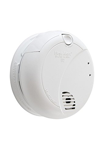 Product Cover First Alert 7010BFF-6 Smoke Alarm with Photoelectric Sensor and Battery Backup (6 Pack), White