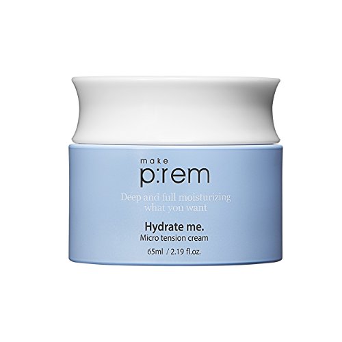 Product Cover MAKEP:REM Hydrate me Micro Tension Korean Moisturizing Hydration Cream for Dry Sensitive Oily Aging Acne Skin | Hydrating Moisturizer with Hyaluronic Acid for Face | 2.19 fl.oz. by MAKEPREM MAKE P:REM