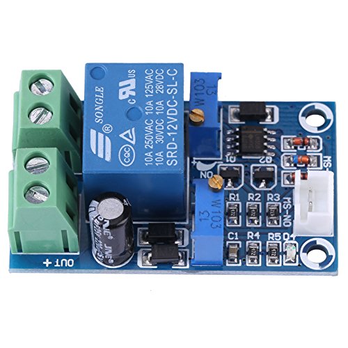Product Cover 12V Battery Charging Controller Protection Board Module, Undervoltage Low Voltage Cut Off Automatic Switch Recovery Protection Controller Module