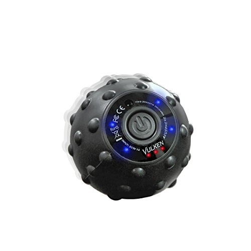 Product Cover Vulken Acusphere 4 Speed High Intensity Vibrating Massage Ball for Muscle and Fitness, Plantar Fasciitis Pain Relief, Myofascial Release and Trigger Point Treatment