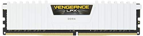Product Cover Corsair Vengeance LPX 16GB (2 X 8GB) DDR4 3000 (PC4-24000) C16 1.35V Desktop Memory - White PC Memory CMK16GX4M2D3000C16W