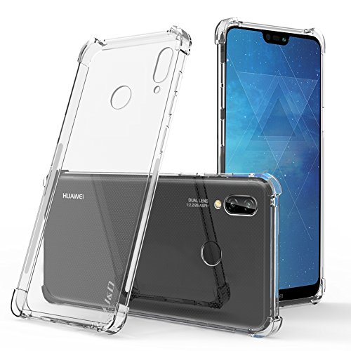 Product Cover J&D Case Compatible for Huawei P20 Lite Case, [Corner Cushion] [Ultra-Clear] Shock Resistant Protective Slim TPU Bumper Case for Huawei P20 Lite Bumper Case - [NOT for Huawei P20 and Huawei P20 Pro]