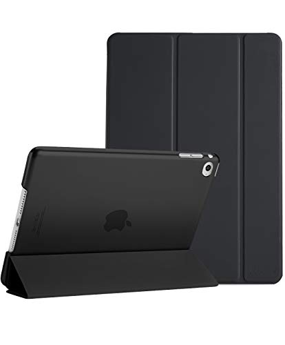 Product Cover Procase iPad Mini 4 Case - Ultra Slim Lightweight Stand Case with Translucent Frosted Back Smart Cover for 2015 Apple iPad Mini 4 (4th Generation iPad Mini, mini4) -Black