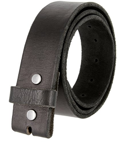 Product Cover BS-40 100% Full Grain Leather Replacement Belt Strap with Snaps 1 1/2