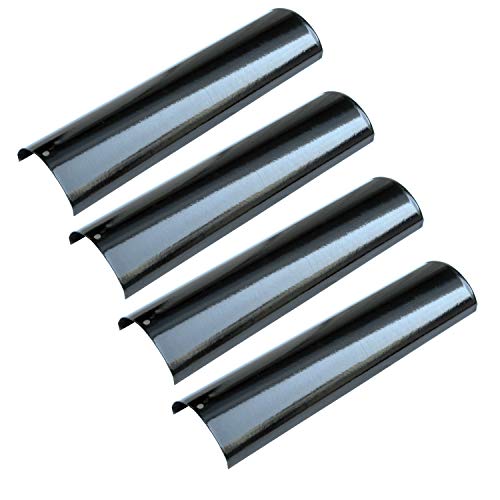 Product Cover Direct store Parts DP140 (4-Pack) Porcelain Steel Heat Shield/Heat Plates Replacement Kenmore 148.16656010, Master Forge P3018, Master Forge SH3118B, Gas Grill Models (4)