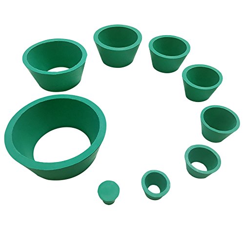 Product Cover feiyang Buchner Funnel Flask Adapter Set,Tapered Collar Green 8 Sizes
